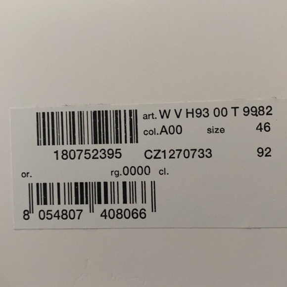 Love Moschino Heart White Dress Red Heart Edging - Picture 5 of 5